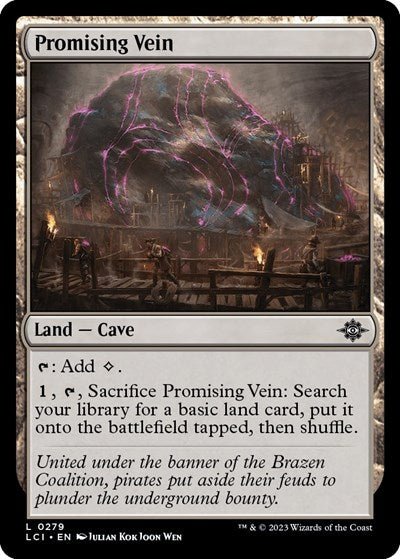 Promising Vein (The Lost Caverns of Ixalan) Near Mint - Nick Nack's Full Frontal Attack