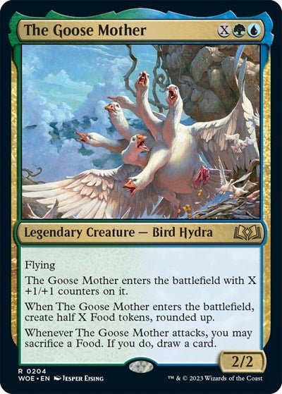 The Goose Mother (Wilds of Eldraine) Near Mint Foil - Nick Nack's Full Frontal Attack