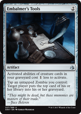 Embalmer's Tools (Amonkhet) Near Mint - Nick Nack's Full Frontal Attack