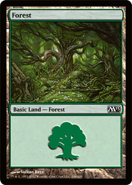 Forest (Magic 2013 Core Set) Light Play