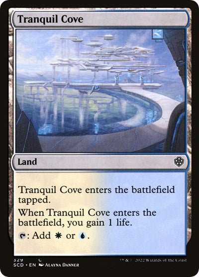 Tranquil Cove (Commander 2022 Starter Decks) Near Mint - Nick Nack's Full Frontal Attack