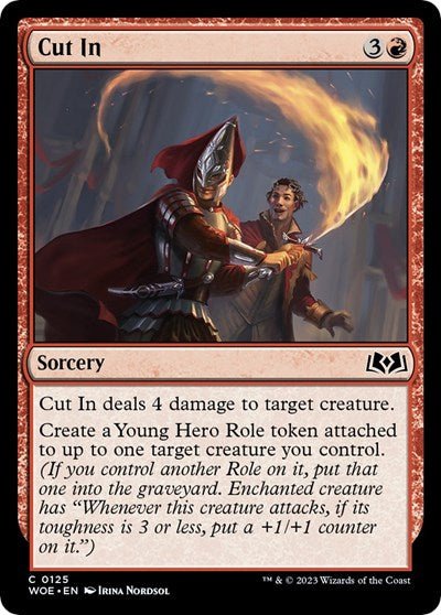 Cut In (Wilds of Eldraine) Near Mint - Nick Nack's Full Frontal Attack