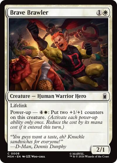 Brave Brawler (Marvel Super Heroes) Near Mint - Nick Nack's Full Frontal Attack