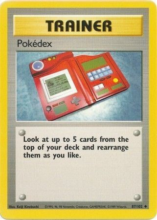 Pokedex (Base Set) Light Play Unlimited