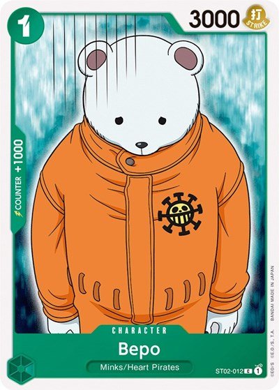 Bepo (Starter Deck 2: Worst Generation) Near Mint - Nick Nack's Full Frontal Attack