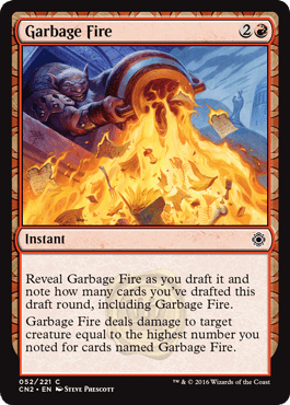 Garbage Fire (Conspiracy: Take the Crown) Near Mint - Nick Nack's Full Frontal Attack