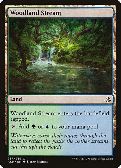 Woodland Stream (Amonkhet) Near Mint - Nick Nack's Full Frontal Attack