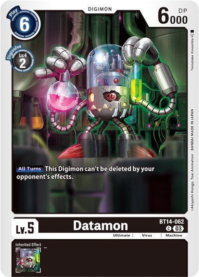 Datamon (Blast Ace) Near Mint - Nick Nack's Full Frontal Attack