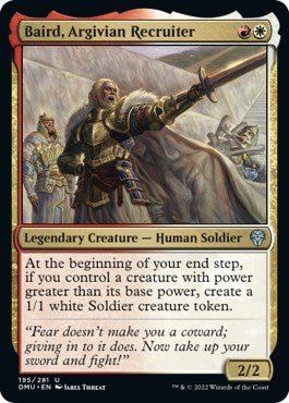Baird, Argivian Recruiter (Dominaria United) Near Mint - Nick Nack's Full Frontal Attack