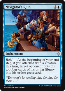 Navigator's Ruin (Ixalan) Near Mint - Nick Nack's Full Frontal Attack