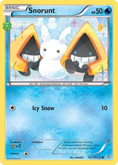 Snorunt (Generations: Radiant Collection) Light Play - Nick Nack's Full Frontal Attack