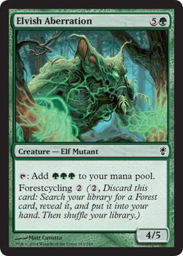 Elvish Aberration (Conspiracy) Near Mint - Nick Nack's Full Frontal Attack