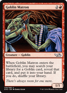Goblin Matron (Duel Decks Anthology: Elves vs Goblins) Near Mint - Nick Nack's Full Frontal Attack