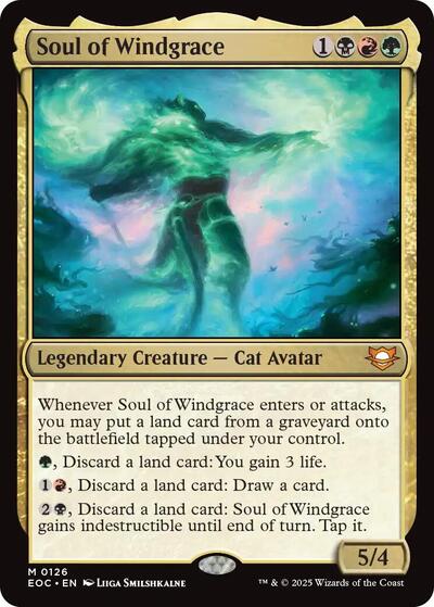 Soul of Windgrace (Commander: Edge of Eternities) Near Mint - Nick Nack's Full Frontal Attack