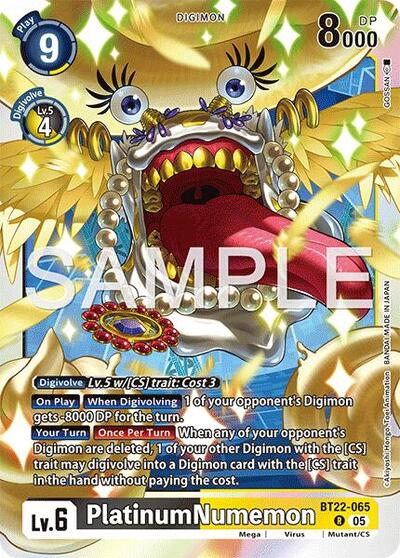 PlatinumNumemon (Cyber Eden) Near Mint