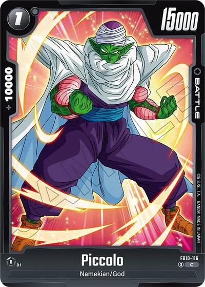 Piccolo FB10-116 (Cross Force) Near Mint - Nick Nack's Full Frontal Attack