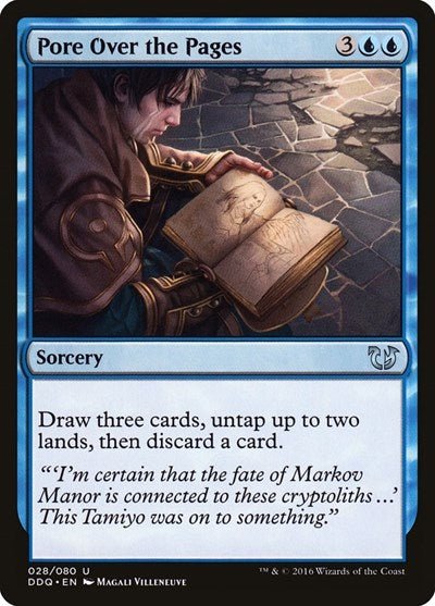 Pore Over the Pages (Duel Decks: Blessed vs Cursed) Near Mint - Nick Nack's Full Frontal Attack