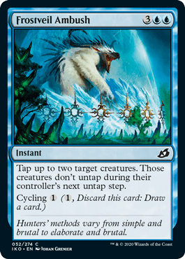 Frostveil Ambush (Ikoria: Lair of Behemoths) Near Mint - Nick Nack's Full Frontal Attack