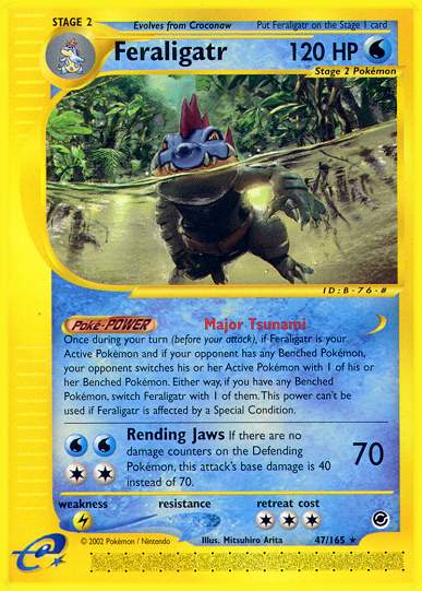 Feraligatr (Expedition) Light Play