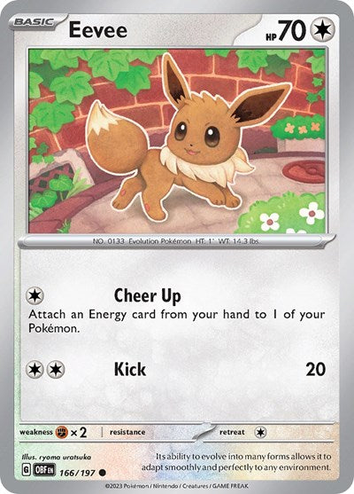 Eevee (Scarlet and Violet: Obsidian Flames) Near Mint