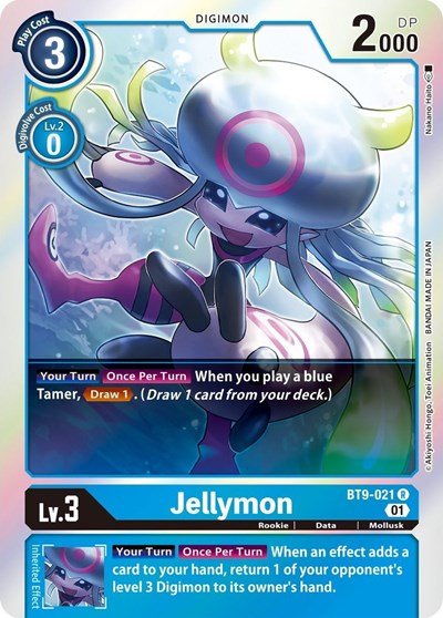 Jellymon (X Record) Near Mint Foil - Nick Nack's Full Frontal Attack