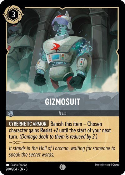 Gizmosuit (Into the Inklands) Near Mint - Nick Nack's Full Frontal Attack