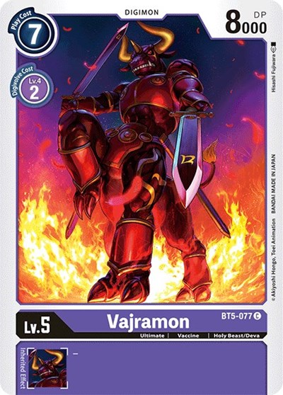 Vajramon (Battle of Omni) Near Mint
