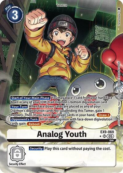 Analog Youth (Alternate Art) (Versus Monsters) Near Mint Foil