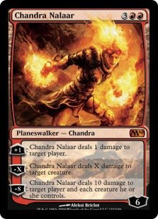 Chandra Nalaar (Magic 2010 Core Set) Light Play - Nick Nack's Full Frontal Attack