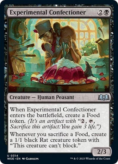 Experimental Confectioner (Wilds of Eldraine) Near Mint - Nick Nack's Full Frontal Attack