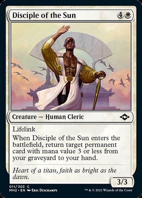 Disciple of the Sun (Modern Horizons 2) Near Mint - Nick Nack's Full Frontal Attack