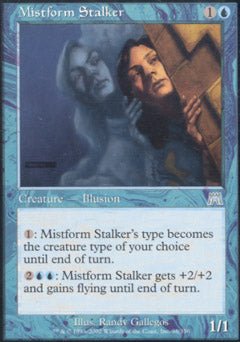 Mistform Stalker (Onslaught) Light Play Foil - Nick Nack's Full Frontal Attack