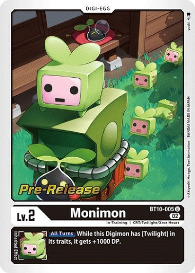 Monimon (Xros Encounter Pre-Release Cards) Near Mint Foil