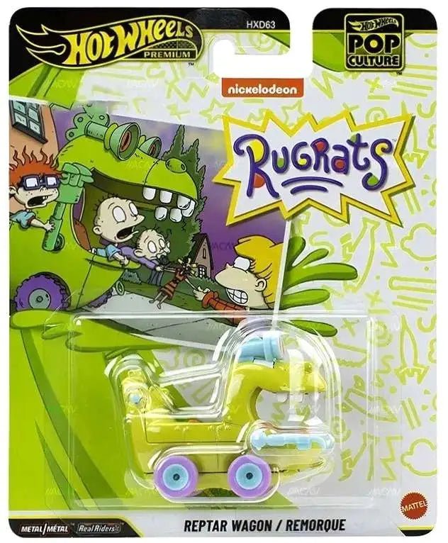 Hot Wheels Pop Culture - Reptar Wagon (Rugrats) - Nick Nack's Full Frontal Attack