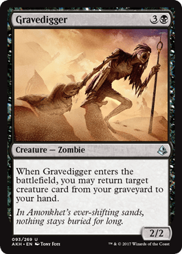 Gravedigger (Amonkhet) Near Mint - Nick Nack's Full Frontal Attack