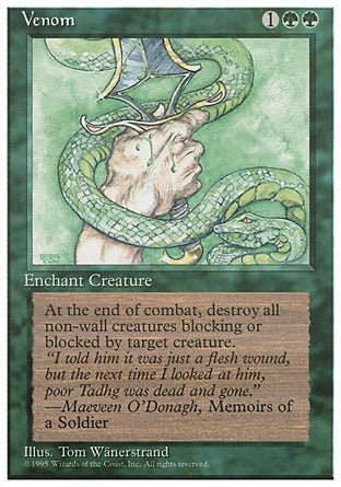 Venom (4th Edition) Light Play - Nick Nack's Full Frontal Attack