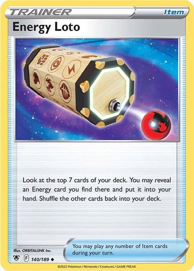 Energy Loto (SWSH10: Astral Radiance) Near Mint - Nick Nack's Full Frontal Attack