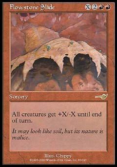 Flowstone Slide (Nemesis) Near Mint - Nick Nack's Full Frontal Attack