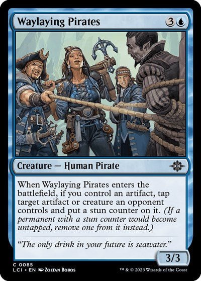 Waylaying Pirates (The Lost Caverns of Ixalan) Near Mint - Nick Nack's Full Frontal Attack