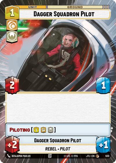 Dagger Squadron Pilot (Hyperspace Foil) (Jump to Lightspeed) Near Mint Foil - Nick Nack's Full Frontal Attack