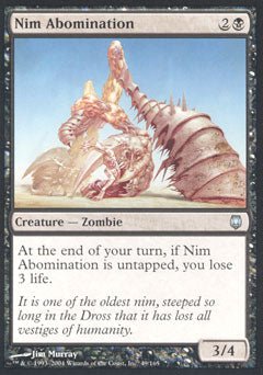 Nim Abomination (Darksteel) Light Play - Nick Nack's Full Frontal Attack