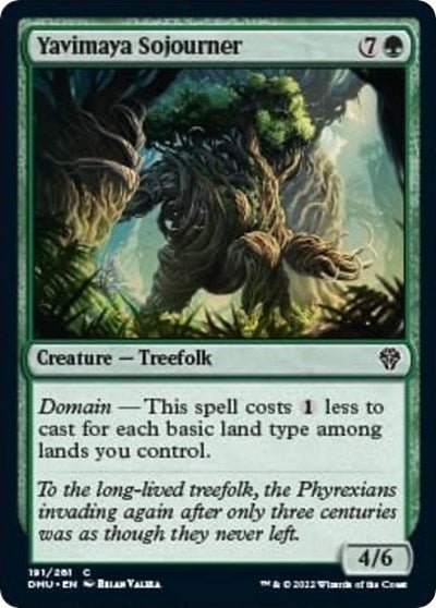 Yavimaya Sojourner (Dominaria United) Near Mint - Nick Nack's Full Frontal Attack