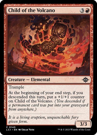 Child of the Volcano (The Lost Caverns of Ixalan) Near Mint - Nick Nack's Full Frontal Attack