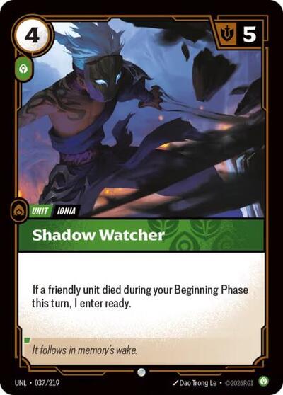 Shadow Watcher (Unleashed) Near Mint