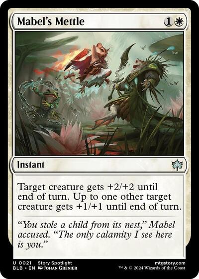 Mabel's Mettle (Bloomburrow) Near Mint