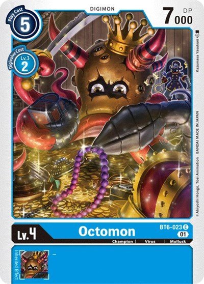 Octomon (Double Diamond) Near Mint - Nick Nack's Full Frontal Attack