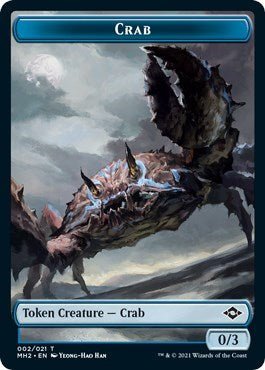 Crab Token (Modern Horizons 2) Near Mint - Nick Nack's Full Frontal Attack