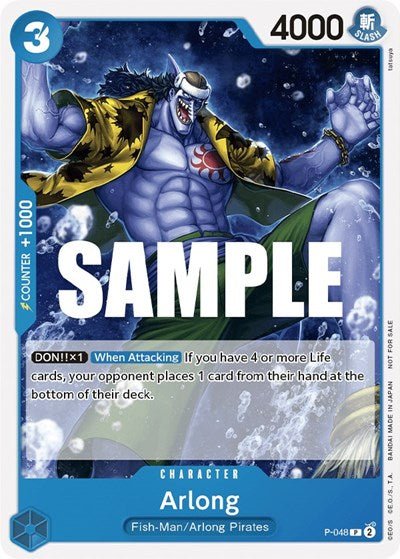 Arlong (Sealed Battle Kit Vol. 1) (One Piece Promotion Cards) Near Mint - Nick Nack's Full Frontal Attack
