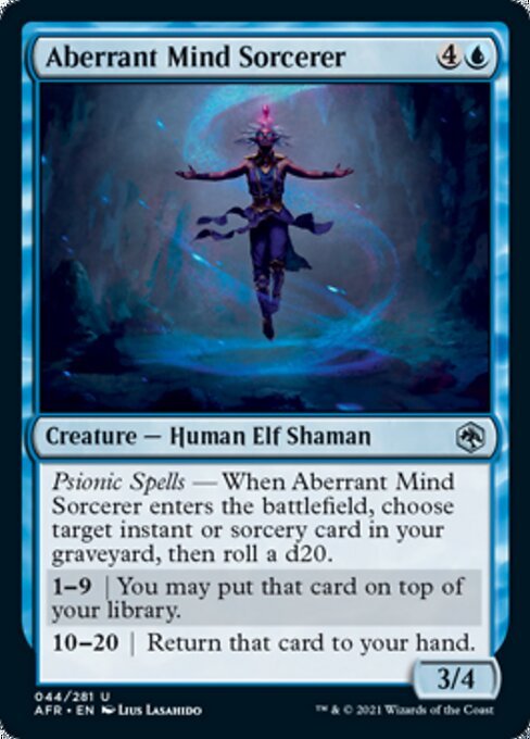 Aberrant Mind Sorcerer (Adventures in the Forgotten Realms) Near Mint - Nick Nack's Full Frontal Attack