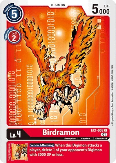 Birdramon (Classic Collection) Near Mint - Nick Nack's Full Frontal Attack